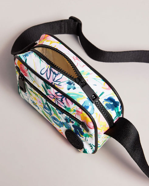 BECKSS-Bags-Magnolia Floral Nylon Camera Bag- Ted Baker Romania